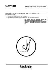 Brother International S-7200C Basic Instruction Manual - Spanish