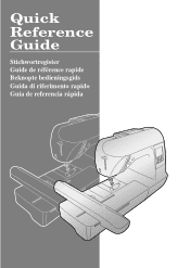 Brother International SB7900E Quick Reference Guide