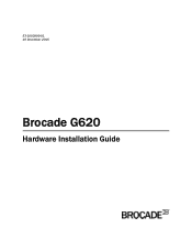 Dell Brocade G620 Hardware Installation Guide