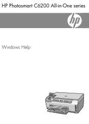 HP Photosmart C6200 User Manual