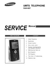 Samsung SGH-I607 Service Manual