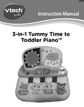 Vtech 3-in-1 Tummy Time to Toddler Piano User Manual