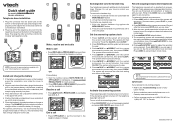 Vtech DS4121-3 Quick Start Guide (DS4121-3 Quick Start Guide)
