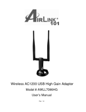 Airlink AWLL7086HG User Manual