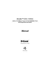 D-Link DES-1050G User Manual