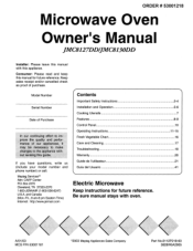 LG JMC8127DDS Owners Manual