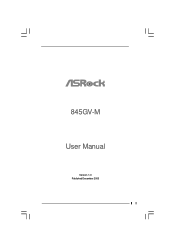 ASRock 845GV-M User Manual