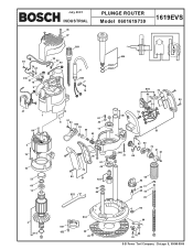 Bosch 1619EVS Parts Diagram
