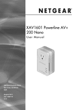 Netgear XAV1601 XAV1601 User Manual