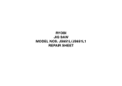 Ryobi JS481LG Repair Sheet