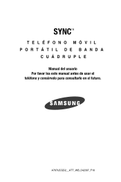 Samsung SGH-A707 User Manual (user Manual) (ver.f10) (Spanish)