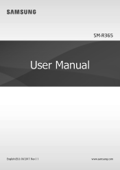 Samsung SM-R365 User Manual