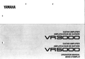 Yamaha VR5000 Owner's Manual (image)
