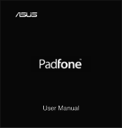 Asus PadFone A66 PadFone English User manual