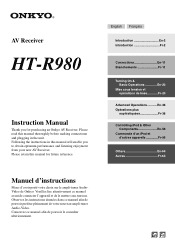 Onkyo HT-S9300THX Owner Manual