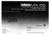Yamaha MX-55 Owner's Manual