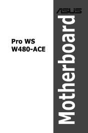 Asus Pro WS W480-ACE Users Manual English