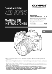 Olympus E-520 E-520 Manual de Instrucciones (Español)