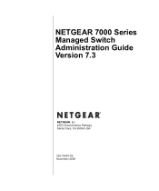 Netgear GSM7352Sv1 7000 Series Managed Switch Administration Guide for Software Version 7.3