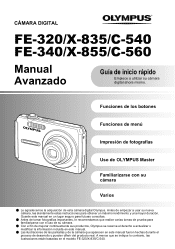Olympus FE 340 FE-340 Manual Avanzado (Español)