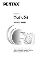 Pentax S4 Operation Manual