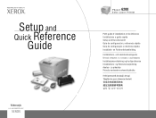 Xerox 6200DX Setup Guide
