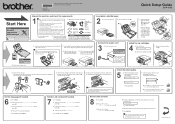 Brother International DCP 165C Quick Setup Guide - English