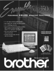 Brother International PDP350CJ Product Brochure - English
