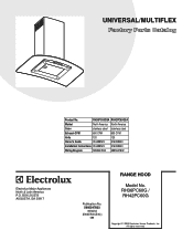 Electrolux RH36PC60GS Wiring Diagram (All Languages)