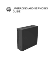 HP Slimline 260-a000 Upgrading and Servicing Guide
