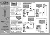 Insignia NS-46E481A13 Quick Setup Guide (Spanish)