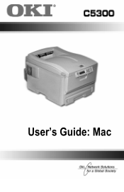 Oki C5300n OKI C5300 User's Guide: Mac (Am English)