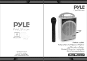 Pyle PWMA120BM Instruction Manual