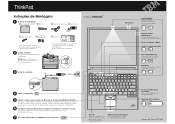 Lenovo ThinkPad R50 Brazilian (Portuguese) - Setup Guide for ThinkPad R50, T41 Series
