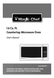 Magic Chef HMM1611ST User Manual
