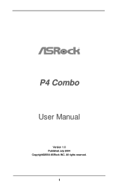 ASRock P4 Combo User Manual