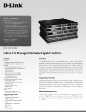 D-Link DGS-3420-28TC DGS-3420-52T Datasheet