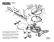 Ridgid R4110 Parts Diagram