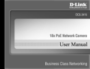 D-Link DCS-3415 User Manual