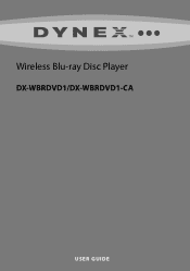Dynex DX-WBRDVD1 User Manual (English)