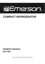Emerson CR175W Owners Manual