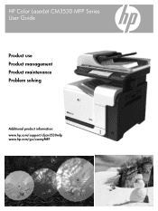 HP CC519A HP Color LaserJet CM3530 MFP Series - User Guide