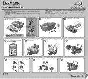 Lexmark 5250 Setup Sheet
