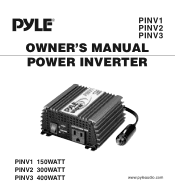 Pyle PINV2 PINV1 Manual 1