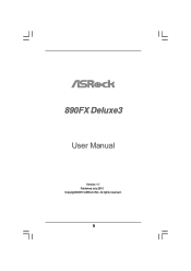 ASRock 890FX Deluxe3 User Manual