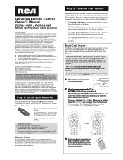 RCA RCR314WZ Owner/User Manual
