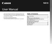 Canon imageFORMULA DR-C240 NA10 User Manual