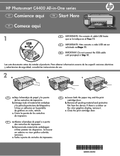 HP Photosmart C4400 Setup Guide
