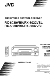 JVC RX5032VSL Instruction Manual