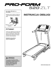 ProForm 520 Zlt Treadmill Polish Manual